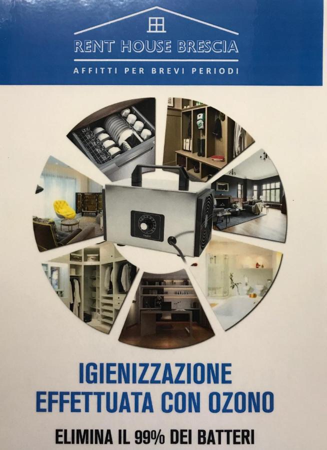 Grazioso Trilocale Centro/Stazione Lägenhet Brescia Exteriör bild